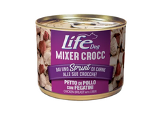 LifeDog Mixer Crocc консерва для собак з курячою грудкою та печінкою 150 г