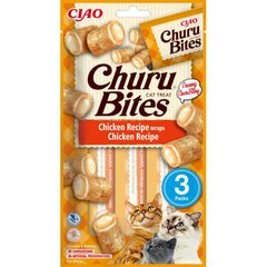 INABA Churu Bites - Ласощі для кішок з куркою 3 x 10 г