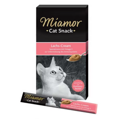 Miamor Cat Snack Lachs Cream Ласощі для зміцнення імунної системи у котів 90 г