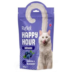 Reflex Happy Hour - Рефлекс Щаслива година ласощі для котів курка та чорницею, урінарі 60 г