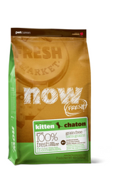 NOW! Беззерновой для Котят с Индейкой, Уткой и овощами (Fresh Grain Free Kitten Recipe 33/20), 0,23 кг
