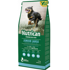 Nutrican Junior Large - Сухой корм для молодых собак крупных пород 15 кг