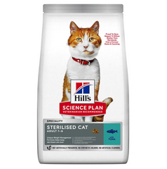Hill's Science Plan Feline Adult Sterilised Tuna - Сухий корм для стерилізованих котів з тунцем 3 кг