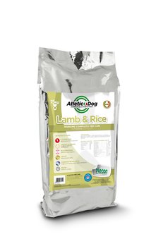 Necon Atletic Dog Lamb & Rice - Сухий корм для собак з чутливим травленням або з низьким апетитом з ягням та рисом 3 кг