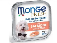 Monge Dog FRESH - Консервы для собак с лососем 100 г