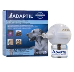 Ceva Adaptil - Адаптіл Дифузор та змінний блок - заспокійливий засіб для зняття стресу та відновлення доброго самопочуття у собак 48 мл