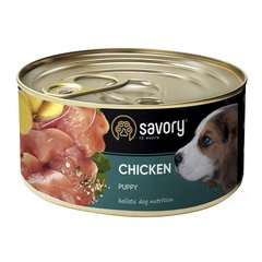 Savory Puppy Chicken - Сейвори консервы для щенков с курицей 200 г
