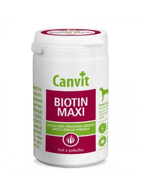 Canvit Biotin Maxi - Biotin Maxi - Витаминный комплекс для кожи, шерсти и когтей собак больших пород 230 г