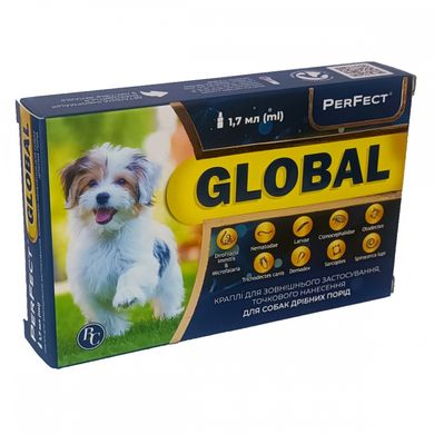 PerFect Global Dog Средство от блох и клещей для собак 1,7 мл