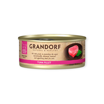 Grandorf Tuna Fillet корм для кошек, с тунем - 70 г