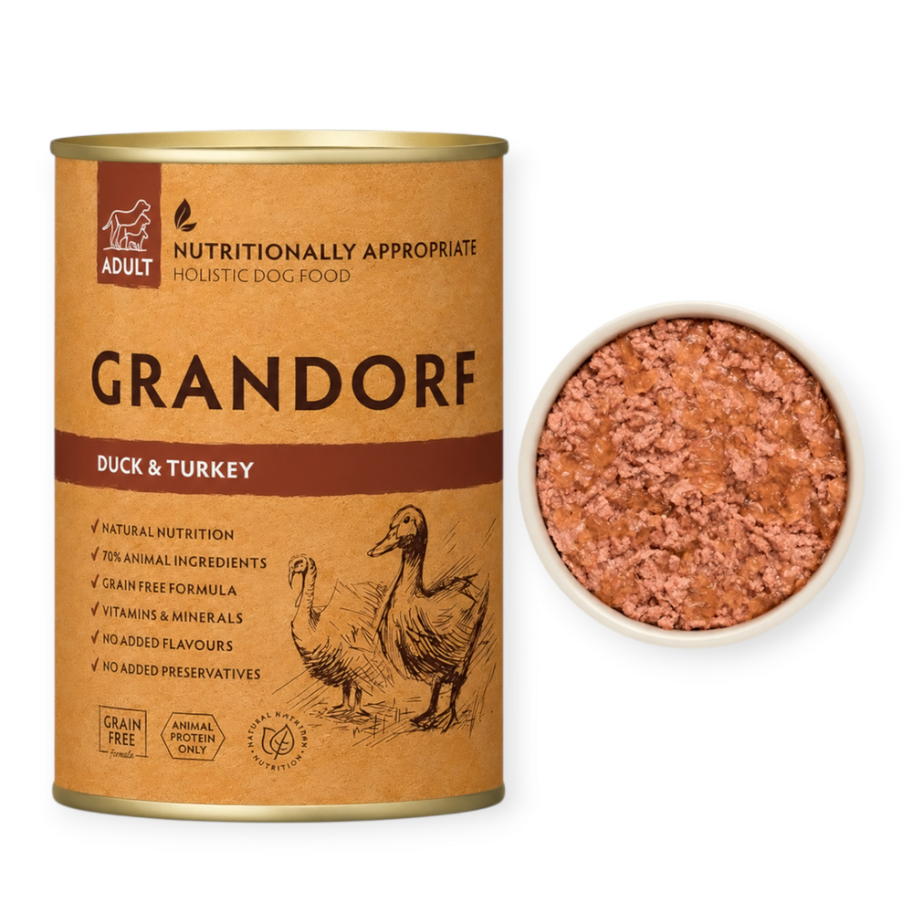 Grandorf Duck & Turkey Adult корм для взрослых собак, с уткой и индейкой - 400 г