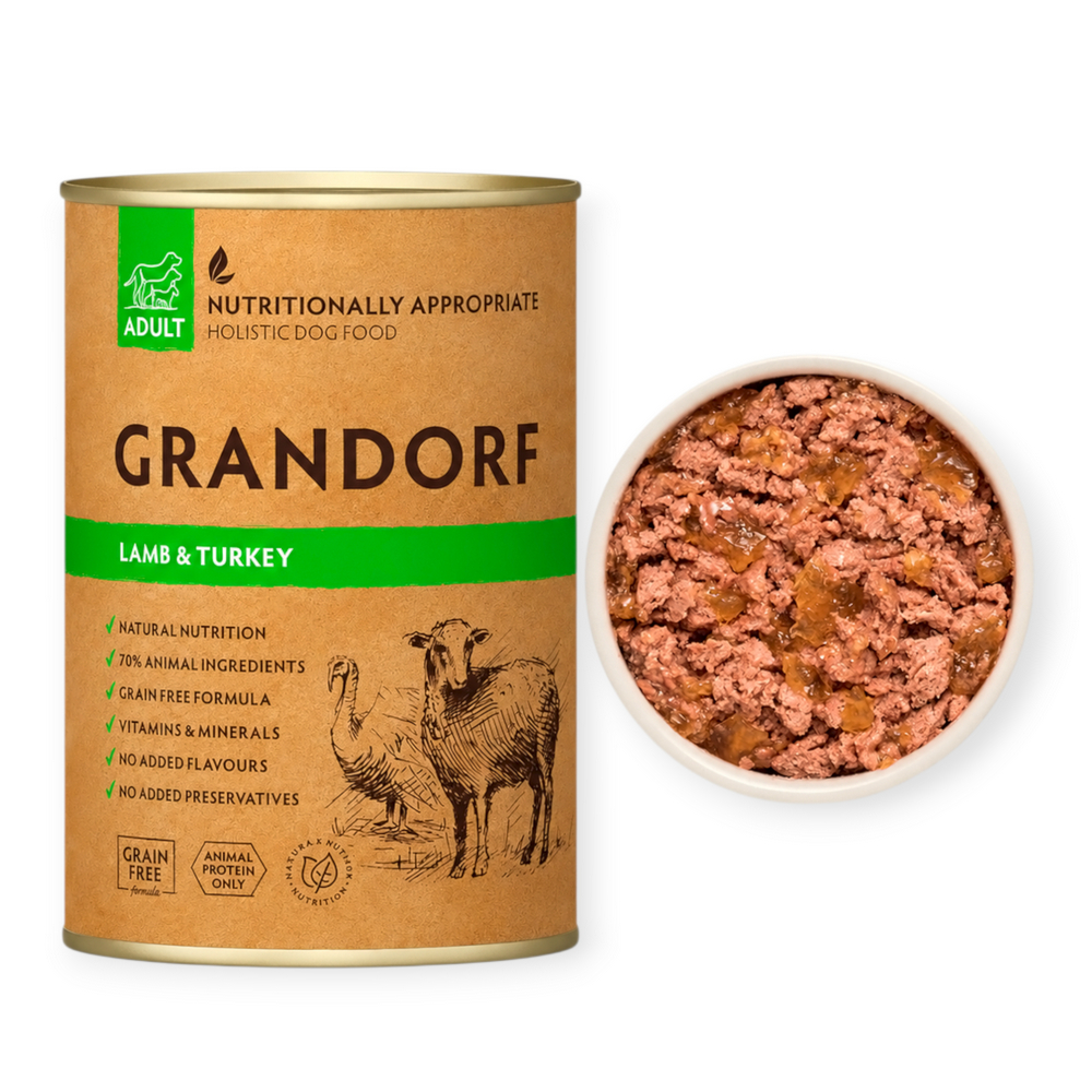 Grandorf Lamb & Turkey Adult корм для дорослих собак, з ягням та індичкою - 400 г
