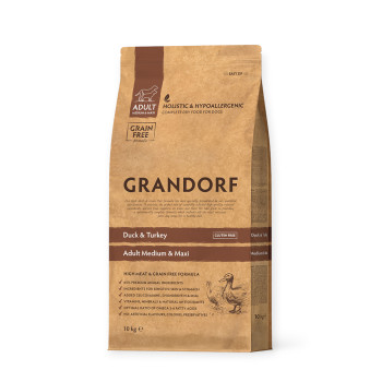 Grandorf Duck & Turkey Adult Medium & Maxi корм для собак середніх та великих порід - 1 кг