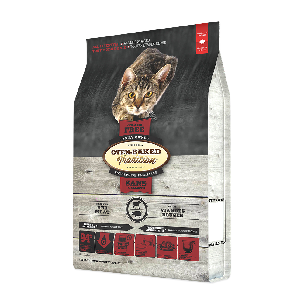 Oven-Baked Tradition Red Meat корм для котів, з червоним м’ясом - 4,54 кг