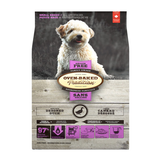 Oven-Baked Tradition Dog Small Breed Duck Grain Free для собак малих порід, з качкою - 4,54 кг