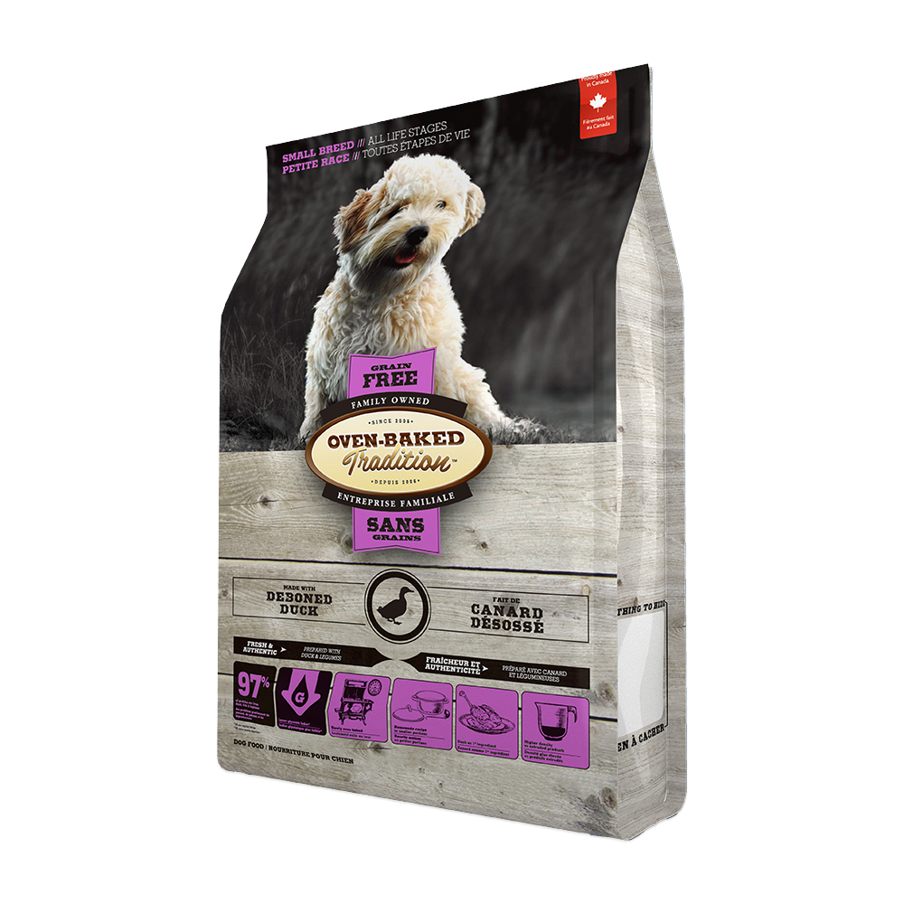 Oven-Baked Tradition Dog Small Breed Duck Grain Free для собак малых пород, с уткой - 2,27 кг