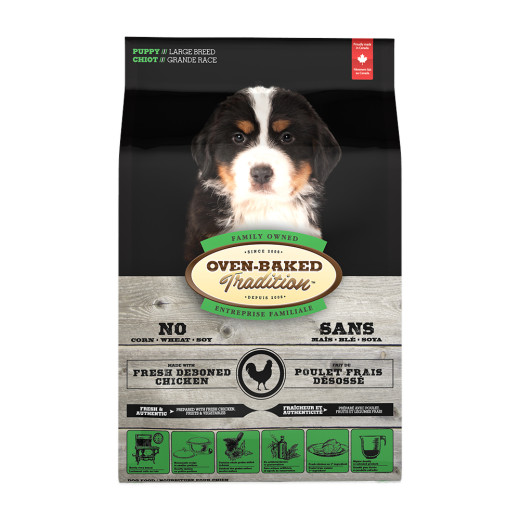 Oven-Baked Tradition Puppy Large Breed корм для цуценят великих порід, з куркою - 11,34 кг