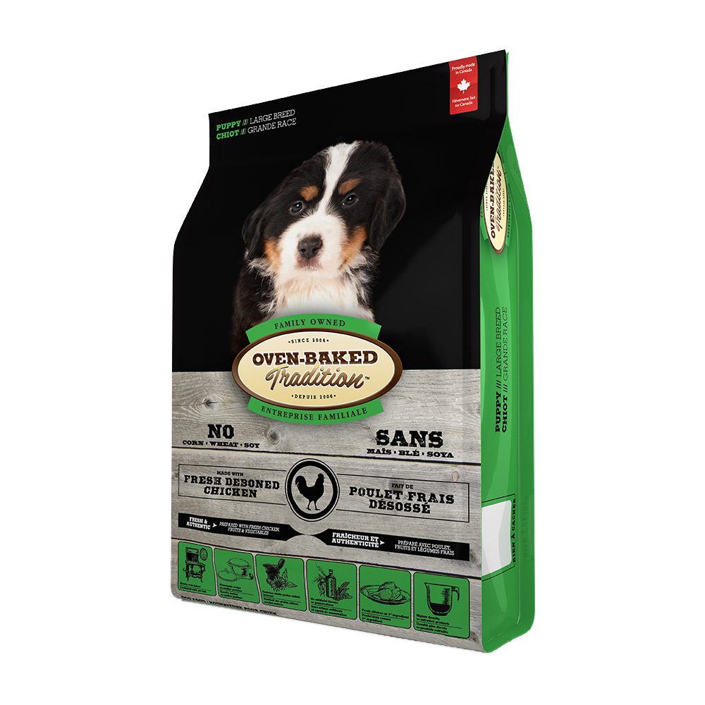Oven-Baked Tradition Puppy Large Breed корм для цуценят великих порід, з куркою - 11,34 кг