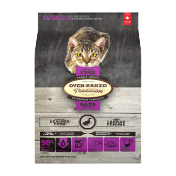 Oven-Baked Tradition Cat Adult Duck Grain-Free корм для котів, з качкою - 4,54 кг