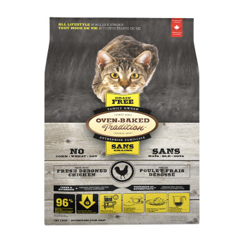 Oven-Baked Tradition Cat Adult Chicken Grain Free корм для кошек, с курицей - 1,13 кг