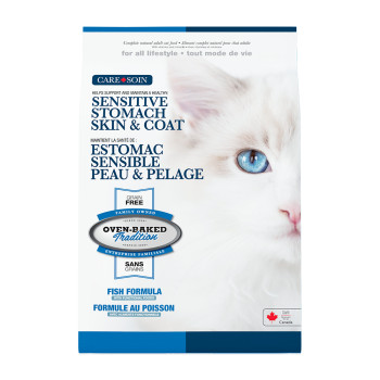 Oven-Baked Tradition Cat Skin & Stomach корм для дорослих котів, з рибою - 4,54 кг