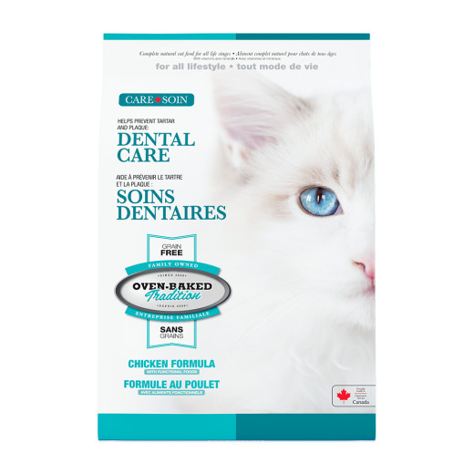 Oven-Baked Tradition Cat Dental Care корм для дорослих котів, з куркою - 2,27 кг