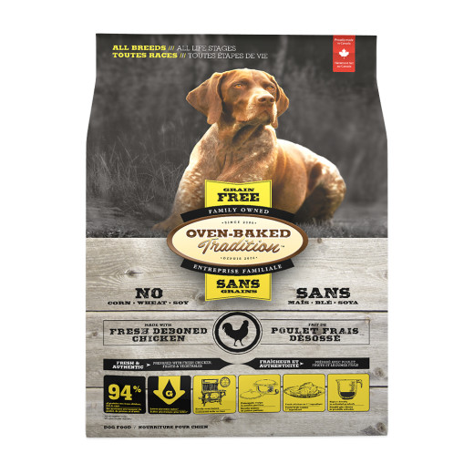 Oven-Baked Tradition Dog Chicken Grain Free корм для собак, з куркою - 5,67 кг