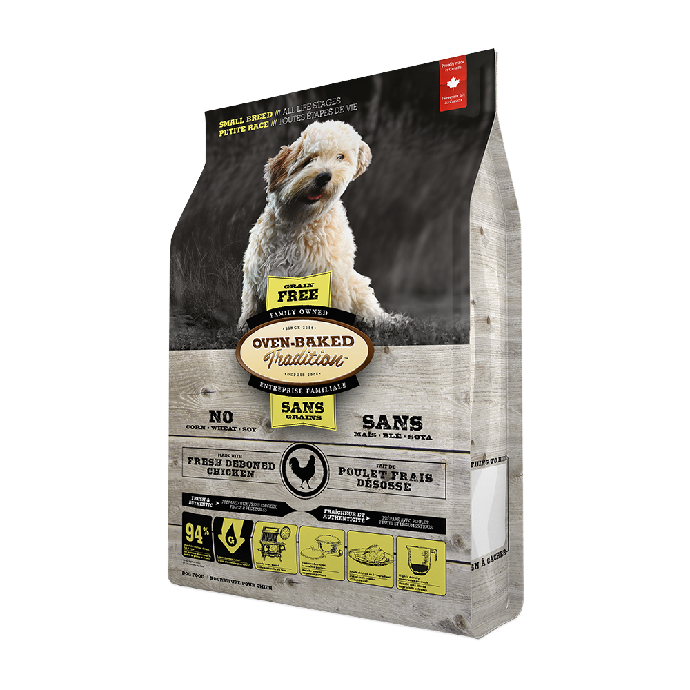Oven-Baked Tradition Dog Small Breed Chicken Grain Free для собак, с курицей - 2,27 кг