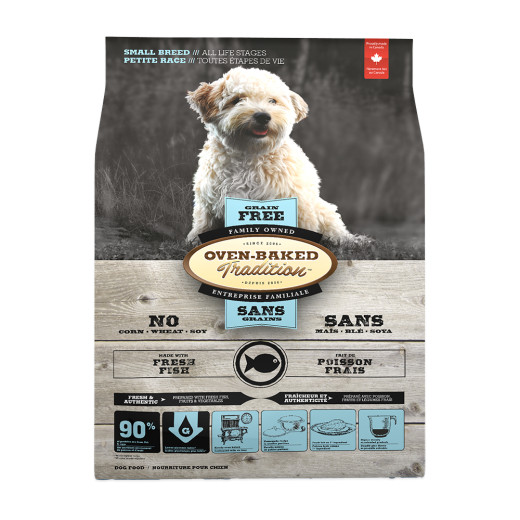 Oven-Baked Tradition Small Breed Fish Grain Free корм для малих собак, з рибою - 5,67 кг