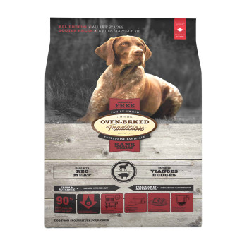 Oven-Baked Tradition Dog Red Meat Grain Free корм для собак, з червоним м'ясом - 11,34 кг