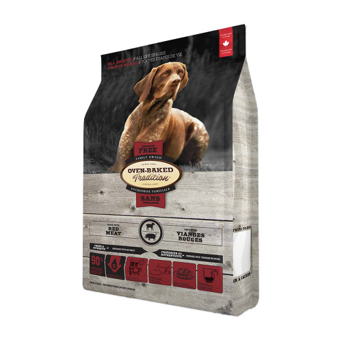 Oven-Baked Tradition Dog Red Meat Grain Free корм для собак, з червоним м'ясом - 2,27 кг