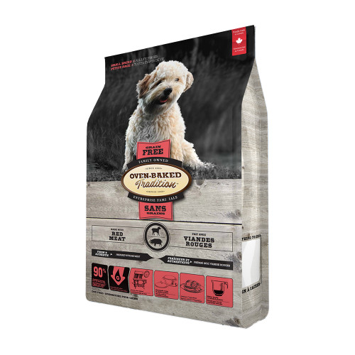 Oven-Baked Tradition Dog Small Breed Red Meat Grain Free для собак, з червоним м'ясом - 2,27 кг