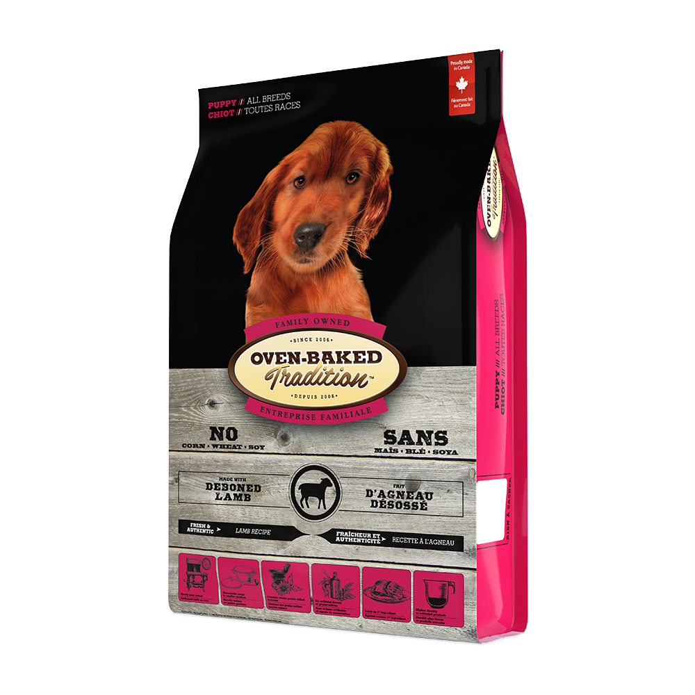 Oven-Baked Tradition Puppy корм для щенков всех пород, с ягненком - 2,27 кг
