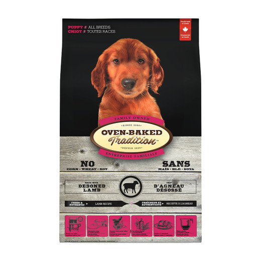 Oven-Baked Tradition Puppy корм для цуценят всіх порід, з ягням - 2,27 кг
