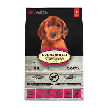 Oven-Baked Tradition Puppy корм для щенков всех пород, с ягненком - 10,44 кг