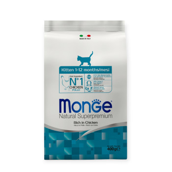 Monge Kitten Chicken корм для кошенят, з куркою та рисом - 400 г