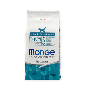 Monge Kitten Chicken корм для кошенят, з куркою та рисом - 1,5 кг