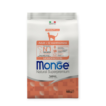 Monge Cat Adult Salmon корм для котів, з лососем - 400 г