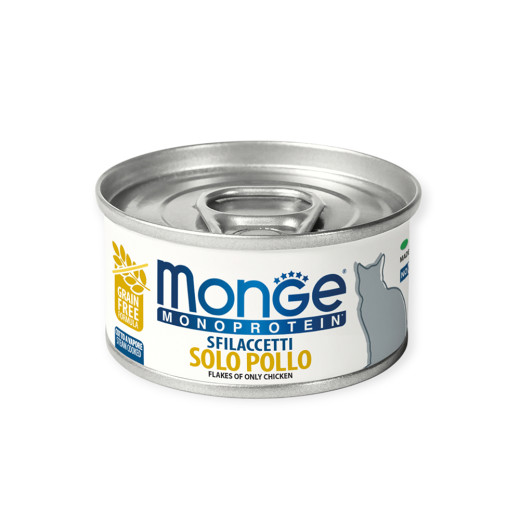 Monge Cat Monoprotein Solo Pollo вологий корм для котів, з куркою - 80 г