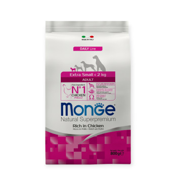 Monge Extra Dog Small Adult Chicken корм для собак мініатюрних порід, з куркою - 800 г