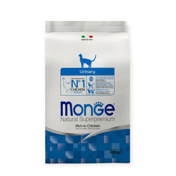Monge Cat Urinary корм для профілактики сечокам'яної хвороби котів, з куркою - 400 г