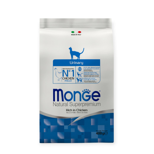 Monge Cat Urinary корм для профілактики сечокам'яної хвороби котів, з куркою - 400 г