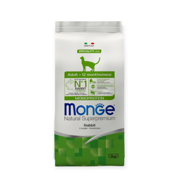 Monge Cat Rabbit корм для котів, з кроликом - 1,5 кг