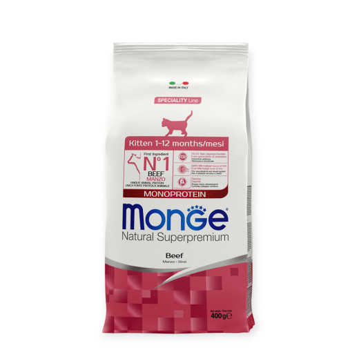 Monge Kitten Beef корм для котят, с говядиной - 400 г