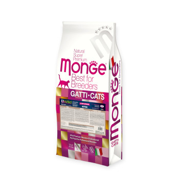 Monge Cat Bwild Low Grain Kitten корм для кошенят, з м'ясом гусака - 10 кг