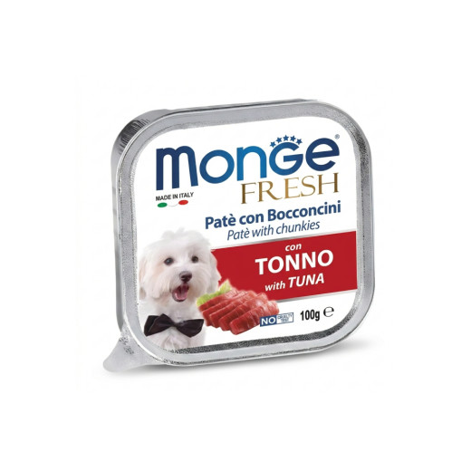 Monge Dog Fresh влажный корм для собак, с тунцем - 100 г