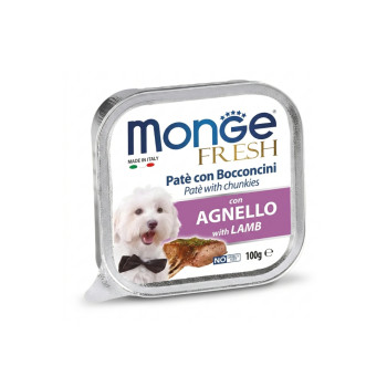 Monge Dog Fresh вологий корм для собак, з ягням - 100 г