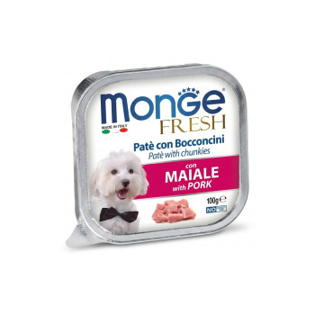 Monge Dog Fresh вологий корм для собак, зі свининою - 100 г