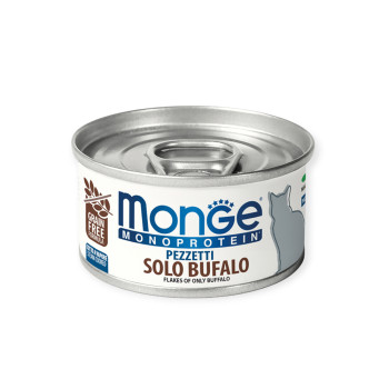 Monge Cat Monoprotein Solo Bufalo вологий корм для котів, з буйволом - 80 г