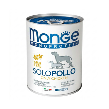 Monge Dog Solo вологий корм для собак, з куркою - 400 г